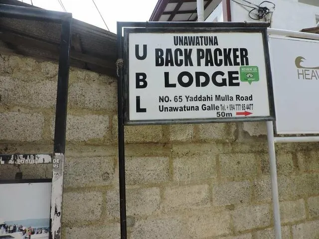 Unawatuna Backpacker Lodge, Унаватуна